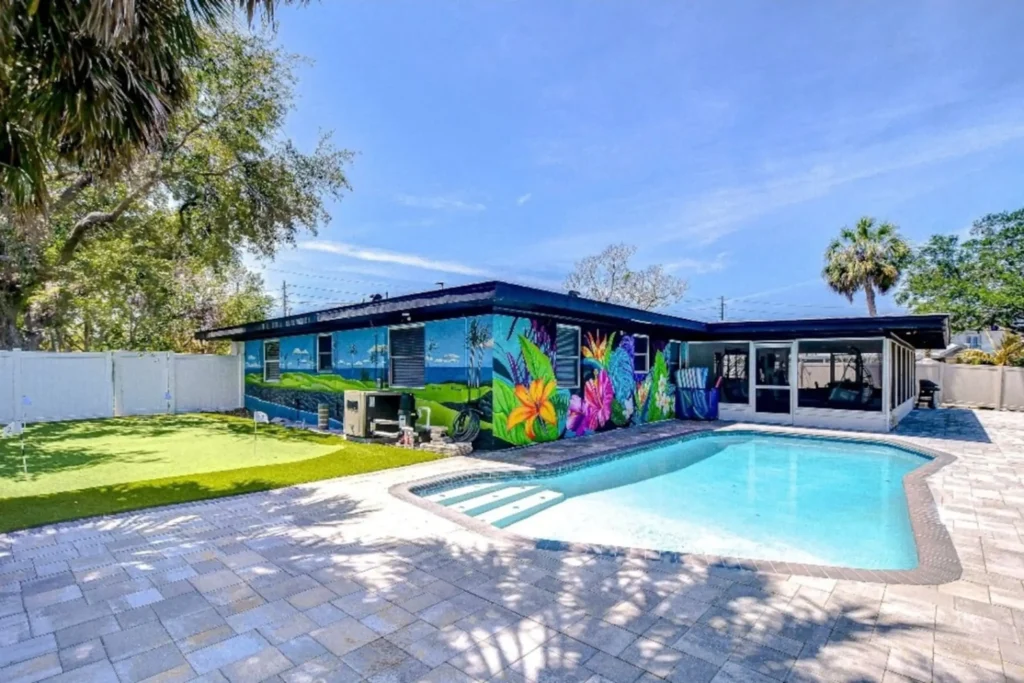 19th hole st Pete house rental